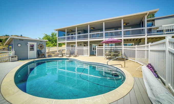 North Lakeport House | Unforgettable Lakeport Retreat with Pool & Mountain Views