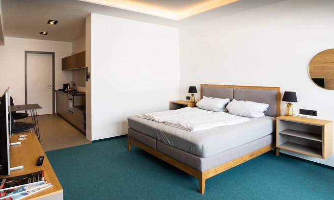 Zwenkau Apartment | Cozy Lakeside Apartment with Kitchen & Accessible Features