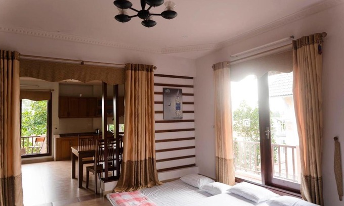 Soc Son Apartment | Relax at Lakeside Garden: Pet-Friendly Oasis with Pool