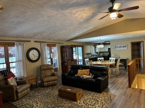 Gaylord House | Relaxing Lakeside Retreat with Private Beach & Hot Tub