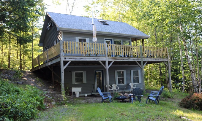 Cherryfield House | Lakefront Retreat with Pool & Stunning River Views