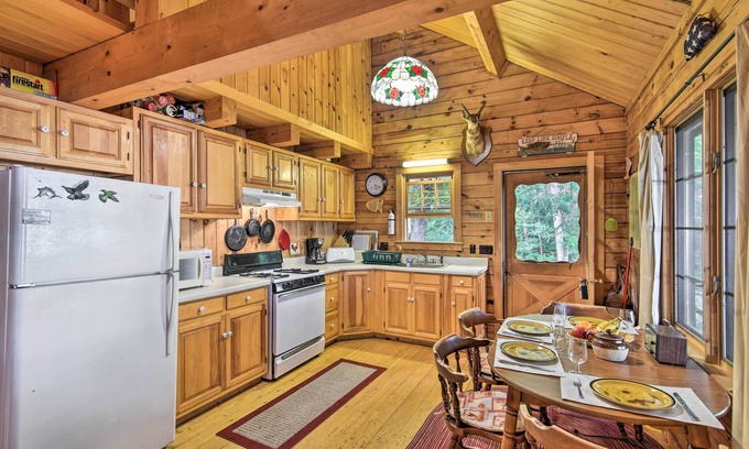 Willimantic Cabin | Tranquil Retreat: Cozy Cabin by Sebec Lake Awaits You!