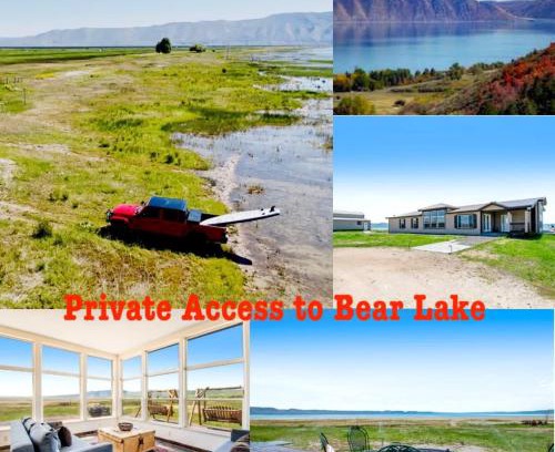 St. Charles House | Lakeside Oasis with Mountain Views