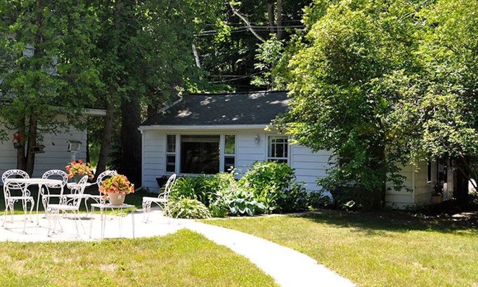 Frankfort Cottage | Serene Lakeview Retreat at Three Pines Resort