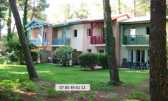 Soustons House | Relaxing Landaise House with Heated Pool in Vieux Boucau