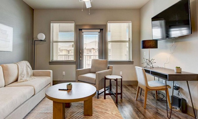 Denton Apartment | Discover Downtown Denton: Cozy 1 Bedroom Near Amenities