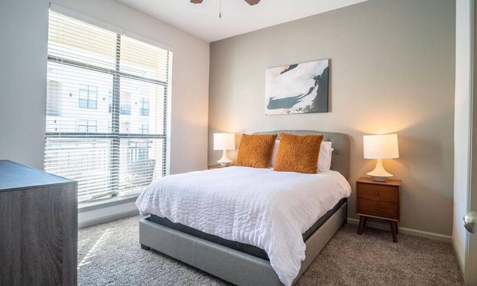 Garland Apartment | Relax at The Hendry: 1 Bedroom Oasis in Downtown Garland