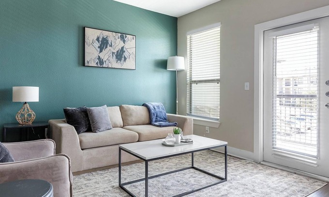 Gruene Apartment | Landing | Modern 1BD, Pool, Gym