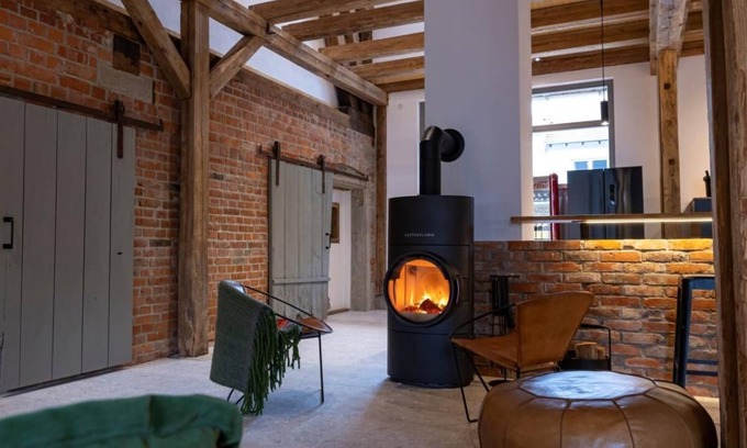 Rot am See House | Idyllic Retreat with Spa, Kitchen, and Cozy Fireplace