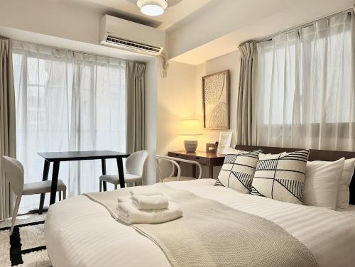 Ginza Apartment | Convenient LANG Hotel GINZA 1K with Kitchen for Families