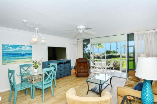 Longboat Key Apartment | Beachfront LaPlaya 109A with Private Beach & Ocean Views