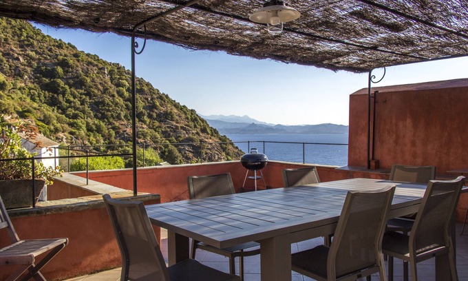 Nonza House | Historic 16th Century House in Nonza with Ocean View