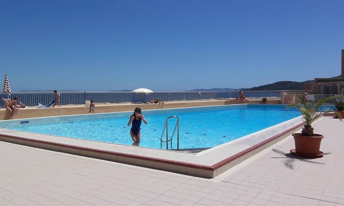 La Faviere Apartment | Beautiful 3-Room Apartment with Ocean View and Pool Access