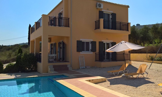 Paliki Villa | Ideal Family Villa with Ocean Views and Private Pool