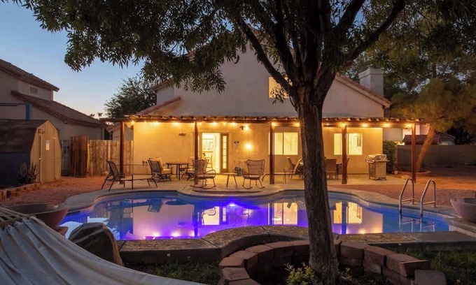 Las Vegas House | Spacious 4BR Retreat with Pool & Family-Friendly Amenities