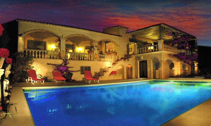 Roses Villa | Tranquil Retreat Amidst Olive Trees with Oceanfront Views