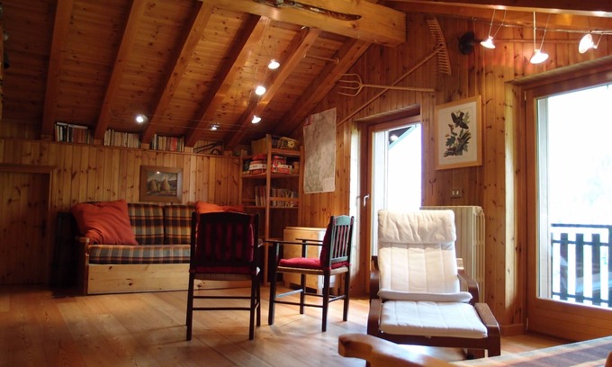 Paquier Apartment | Inviting Attic Retreat in Valtournenche with Pool Access