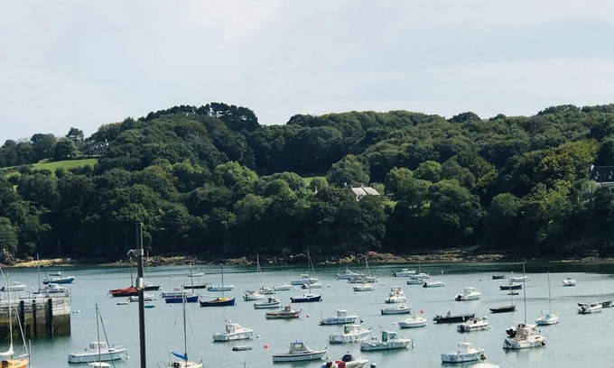 Douarnenez Apartment | Scenic Sea View Apartment Overlooking Rosmeur Port