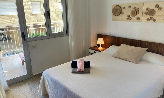 Mareny Blau Apartment | Scenic Apartment with Ocean Views & Pet-Friendly Amenities