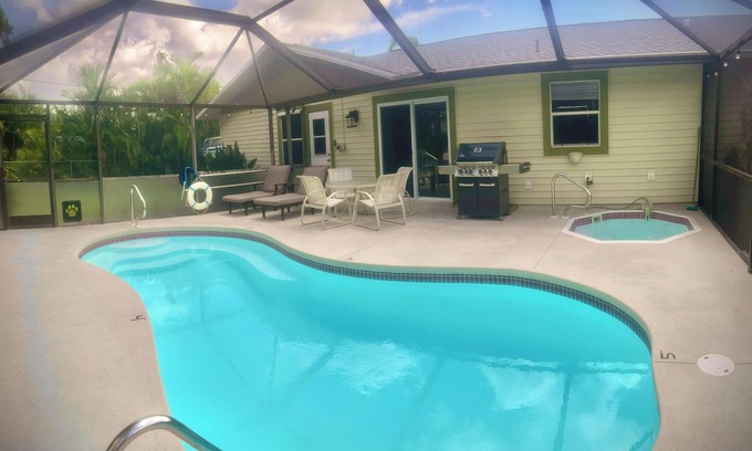 Diplomat Villa | Pet-Friendly Haven with Heated Pool & Hot Tub Awaits You