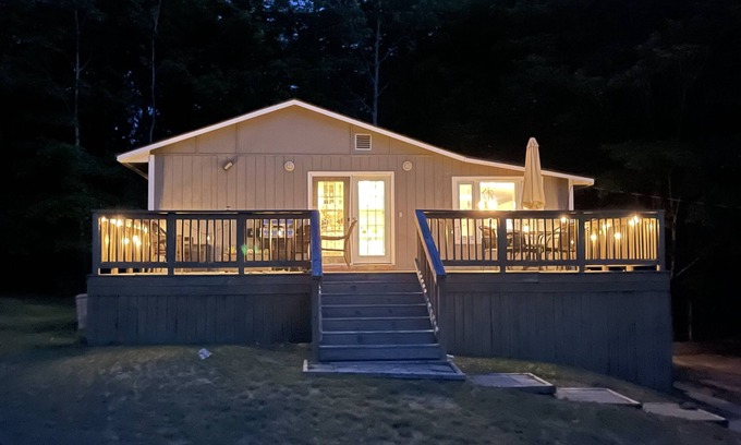 Traverse City House | Relaxing Retreat with Deck and Firepit Near Sleeping Bear Dunes