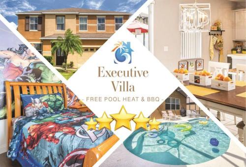 Legacy Park Villa | Executive Villa Near Disney with Game Room & 10/10 Rating