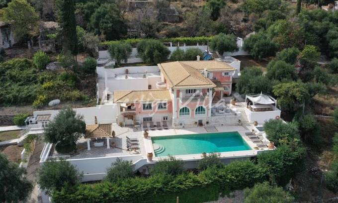 Kassiopi Villa | Inviting Family Villa with Ocean View in Kassiopi