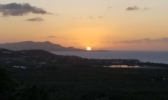 Estate Green Cay Cottage | Large, Gated private cottage with sweeping ocean views in tranquil setting