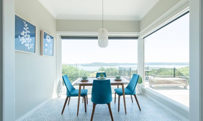 Travis Landing House | Inviting Home with Lake Views, Hot Tub & Pool Table
