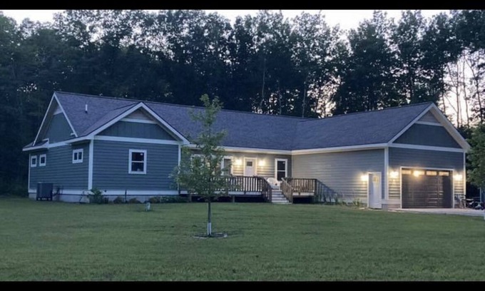 Interlochen House | Family-Friendly Retreat with Game Room and Pool Access