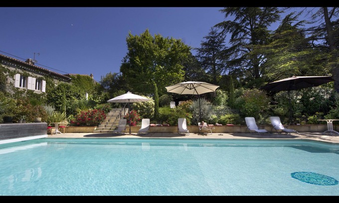 Soupex House | Large Maison de Maître renovation design. Historical park & large swimming pool