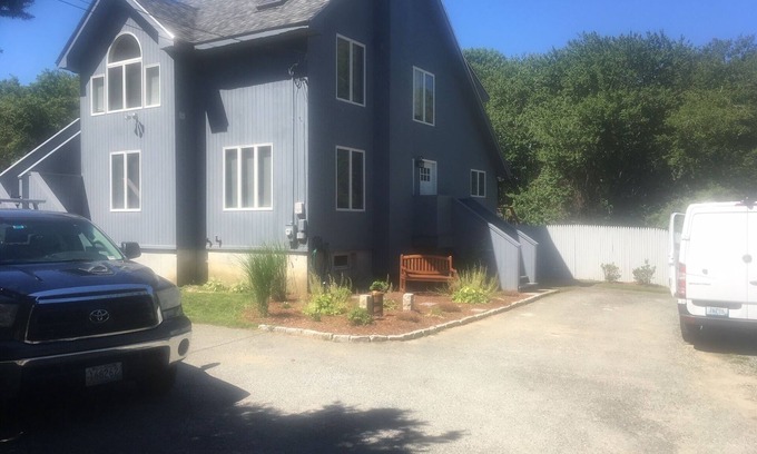 South Kingstown House | Modern Home on 2 Acres, Steps from the Beach with Pool