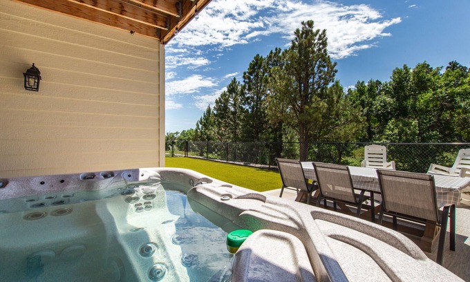 Rapid City House | Modern Home with Hot Tub and Scenic Views - Rated 10/10