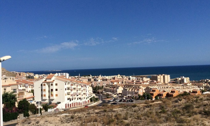 Santa Pola House | Modern Town House with Ocean Views and Pool Near the Sea