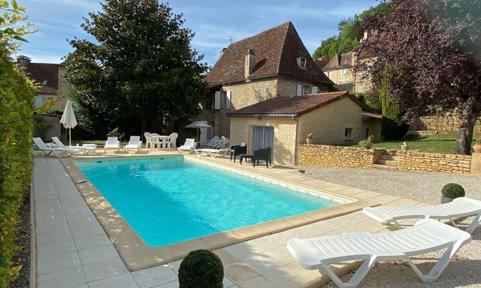 Cenac-et-Saint-Julien Villa | Inviting Périgourdine Home with Private Pool Near Sarlat