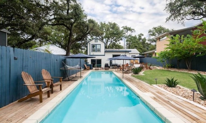 Bouldin House | Relax by the Pool in South Austin Near Historic S Congress Ave