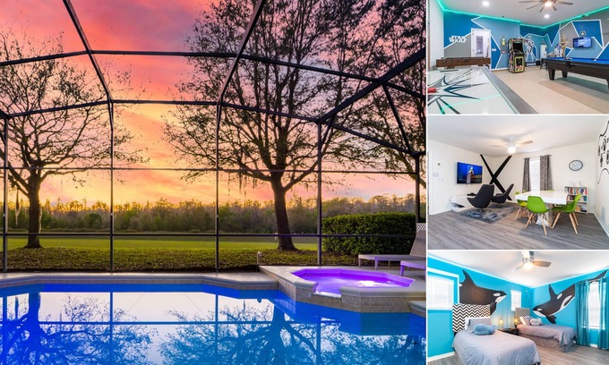 Highgate Park House | Perfect Pool Home with Spa & Game Room Near Attractions