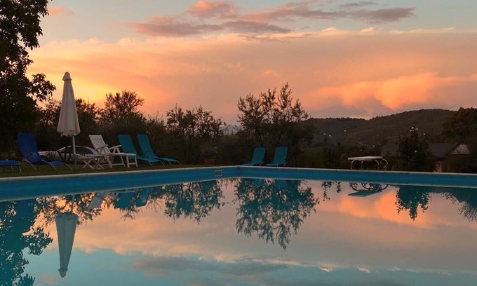Pieve al Bagnoro House | Private Pool Oasis with Beautiful Garden & Free Wifi