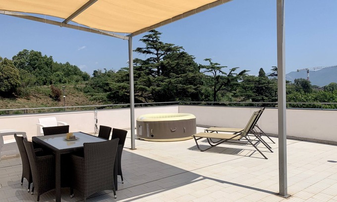 Pompei Apartment | Idyllic CasaRaphael: Stay by Pompeii's Ruins with Ocean View