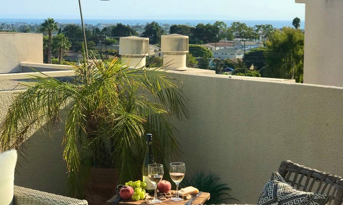 Sunset Park Condo | Rooftop Terrace Oasis with Ocean and City Views