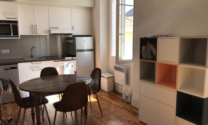 Biarritz Apartment | Cozy Studio Near Thalassotherapy Center at Miramar Beach