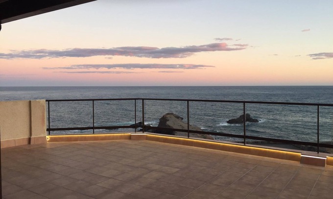 Cala Reona Apartment | Picturesque Terrace with Unmatched Sea Views and Amenities