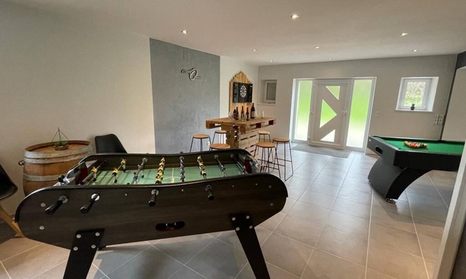 Plombieres-les-Bains House | Elegant Cottage with Sauna for Groups of 8 to 12 Guests