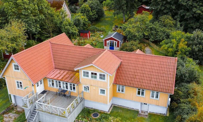Solvesborg House | Large vacation home near the Baltic Sea for up to 18 people in southern Sweden