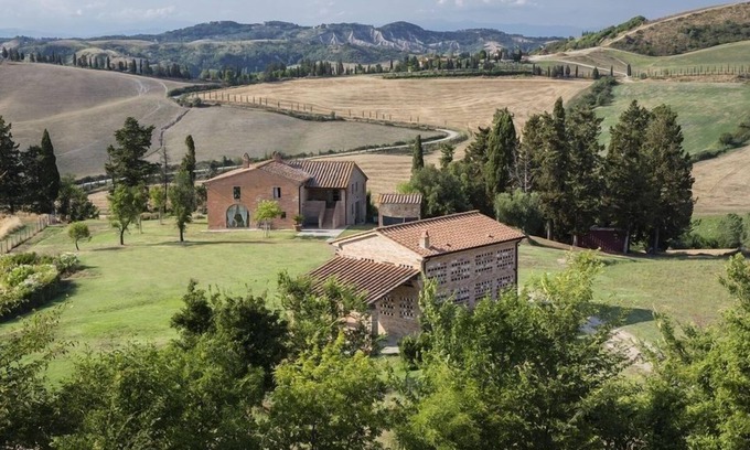 Castelfalfi Villa | Inviting Tuscany Villa with Pool, Views, and Wi-Fi near Volterra