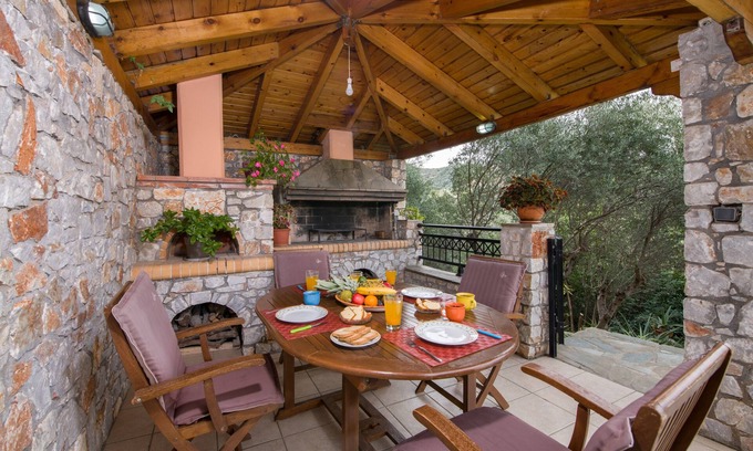 Stalos Villa | Stalos Villa with Private Pool & Ocean Views Await You