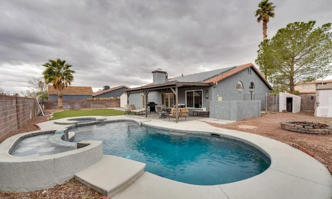 Las Vegas House | Relaxing Las Vegas Vacation Rental with Pool & Pet-Friendly