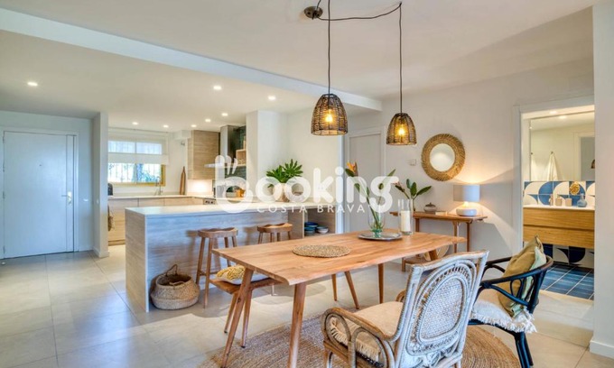 Sant Feliu de Guixols Apartment | Oceanfront Retreat: Las Velas I with Pool Access & Views