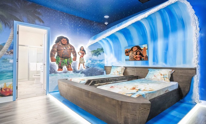 Florida Central Atlantic Coast Villa | Last Minute Disney! Private Pool, Hot Tub, Game Room & Themed Bedrooms. Book Now! #120695