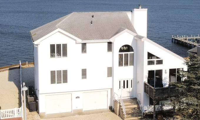 Beach Haven West House | Bay Front Home: Ocean Views & Activities Await You!